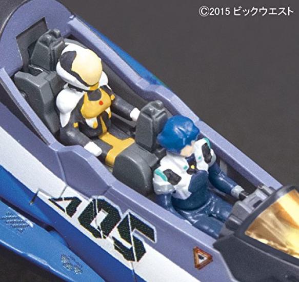 Macross Delta Siegfried Scale Plastic Model VF-31J (Hayate Immelman's Machine) 1/72