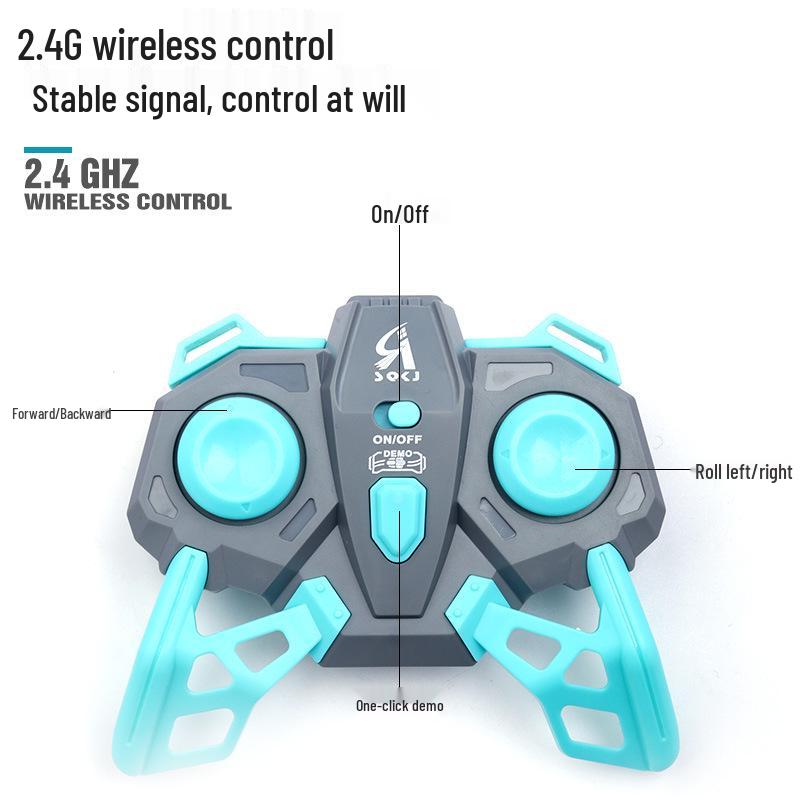 Children's Remote Control 4WD Off-Road Stunt Car Toy