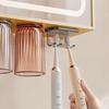 Electric Toothbrush RackWall-mounted Bathroom Toothbrush Storage Rack Without Drilling Holes Toothbrush Hanging Rack