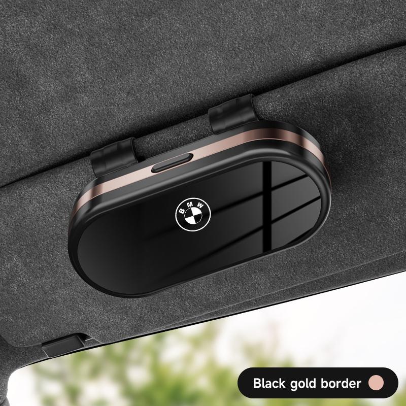 for BMW X1 X2 X3 X5 X4 X6 X7 iX3 F20 F10 F07 E70 E46 E90 E92 E60 E39 Car interior sun visor glasses clip valve cap accessories