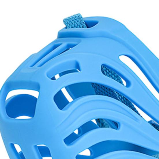 Silicone Dog Muzzle Professional Basket Muzzle Adjustable Dog Muzzle Prevents Eating Chewing And Barking for Large Medium Dogs Training