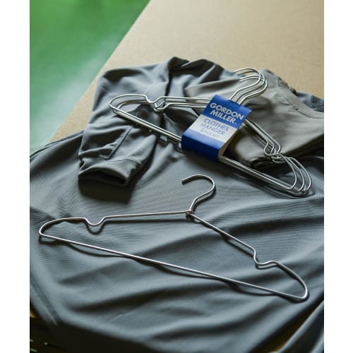 

GORDON MILLER Aluminum Hangers, Set of 5, Silver, 31345