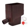 Rainwater Collection System Professional UV Resistant Downspout Diverter Kit for Outdoor Garden Lawn Rain Water Diverter Kit