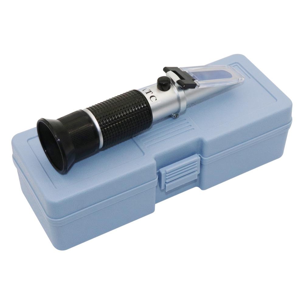 Milk Concentration Detection Refractometer 0~20% Automatic Temperate Compensation Tester Cow Feeding Equipment 1 Set