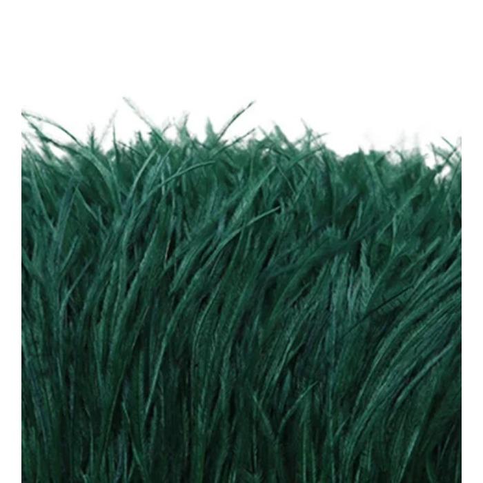 FeatherBeatiful 1meter Black Ostrich Feathers Trim Cloth Sideband Ostrich Feather Trims Clothing Wedding Feather Ribbon Sewing Decorati