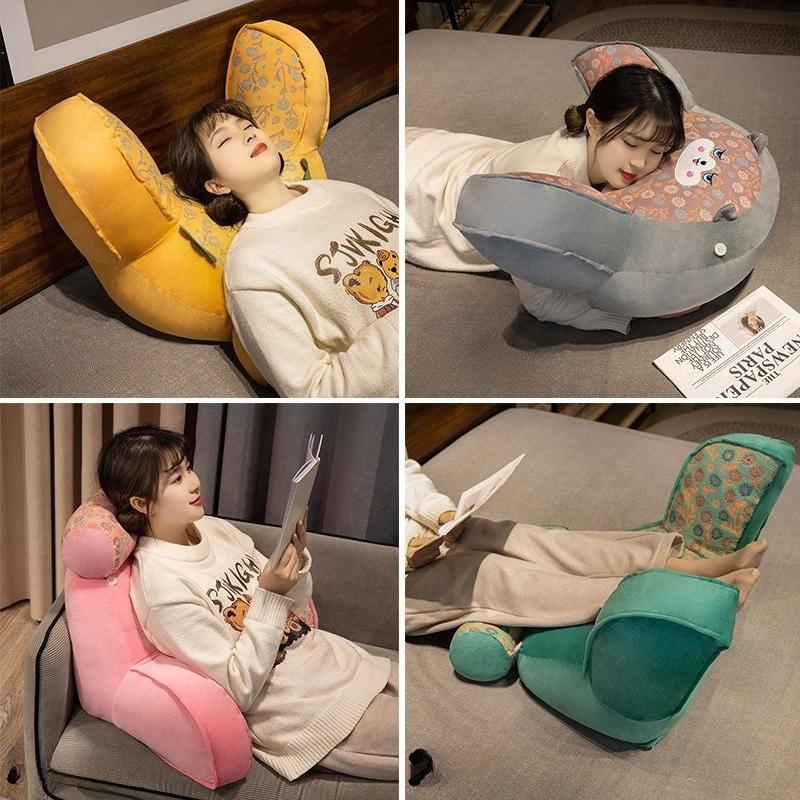 Bedside Cushion, Soft Bag, Waist Protection, Pillow Head, Large Backrest, Reading On The Bed, Pregnant Women Soft Throw Pillow