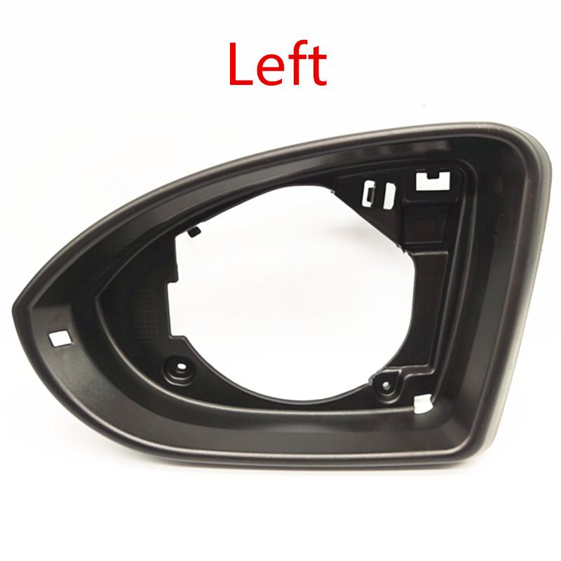 Calotte Specchietti Per Golf MK7 7.5 GTI 7 Golf 7 R T&ouran L Car Side Wing Copertura Per Specchietto Retrovisore Modello In Fibra Di Carbonio Copertura Nera (Colore : Nero