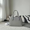 Genuine Leather Shell Crossbody Bag Women Minimalist Top-Grain Cowhide Handbag With Zip Small Size 22x5x15cm