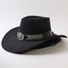 Popolare cappello western da cowboy a tesa larga classico europeo e americano per uomo e donna moda outdoor cappello da cowboy anti-sole cappello jazz