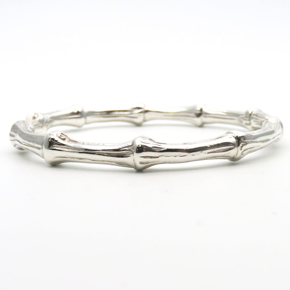 Used TIFFANY&Co. bracelet Bamboo Silver925 39.6g Silver Bangle