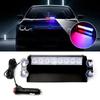 8 LED Police Lights Strobe Light For Car 12V Emergency Signal Lamps Warning Light Auto Truck Flashing Windshield Flash Lighting