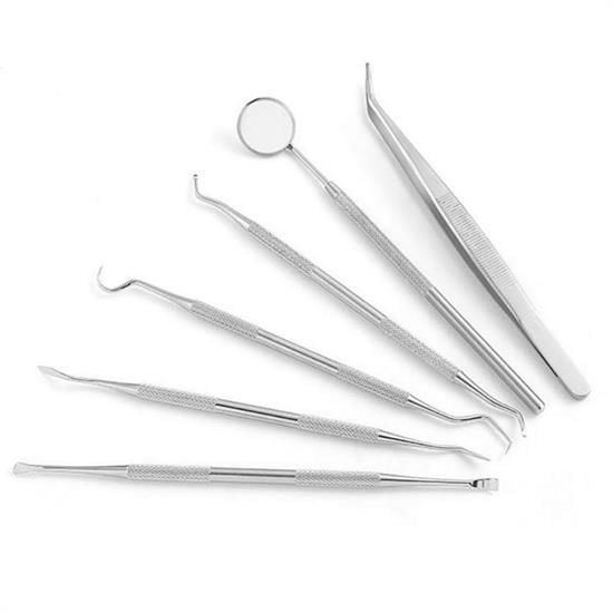 Set per l'igiene orale in scatola da 6 pezzi