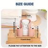 Makeup Organizer Holder Multifunctional Cotton Swab Pad Storage Box Desktop Cosmetic Sorting Rack For Bathroom Vanity Decor