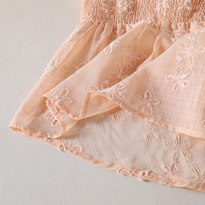 Girls' Suit Cross-border Children's Wear 2025 Autumn New Style High-end Jacquard Long Sleeve Bow Jacket Pants