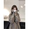 Vintage Fleece Hoodie Women's Oversized Baggy Pullover Sweatshirt With Graphic Print