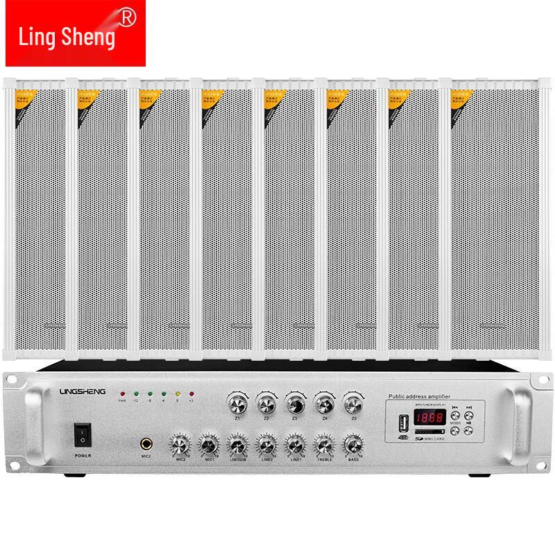 LingSheng Outdoor Waterproof Public Address & IP Broadcasting System CN Plug (adapter Included)