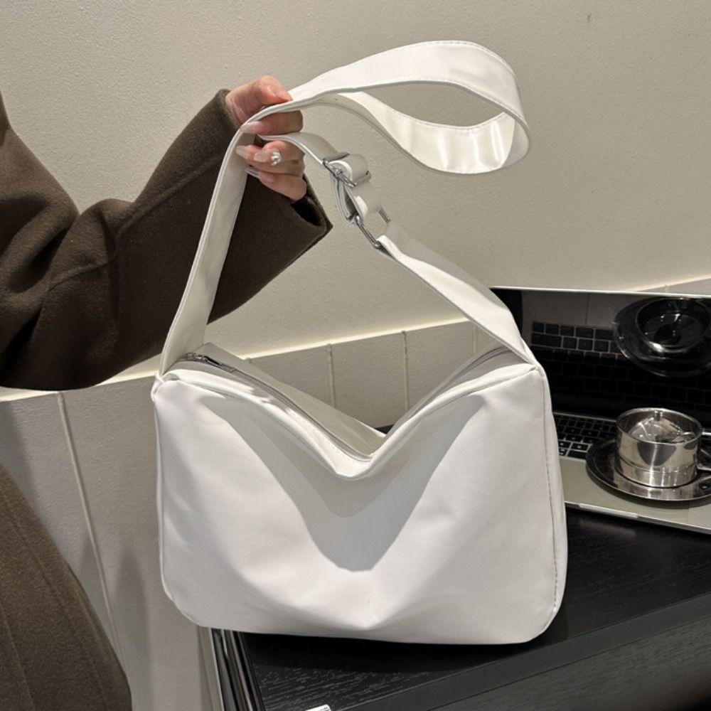 Korean Style Casual Crossbody Bag PU Leather Ladies Tote Bag Elegant Shoulder Bag Women Girl