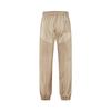 Casual trousers summer simple loose thin imitation hemp sports lace-up splicing men's sweatpants
