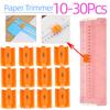10-30Pcs Paper Trimmers A4 A5 Paper Card Guillotine Replacement Blades Desktop Cutter for Coupon Craft Photos Scrapbooking Tools