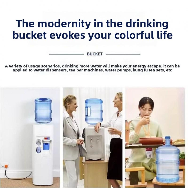 Thick covered outdoor car mounted water storage bucket, removable and washable, empty bucket, portable water dispenser bucket