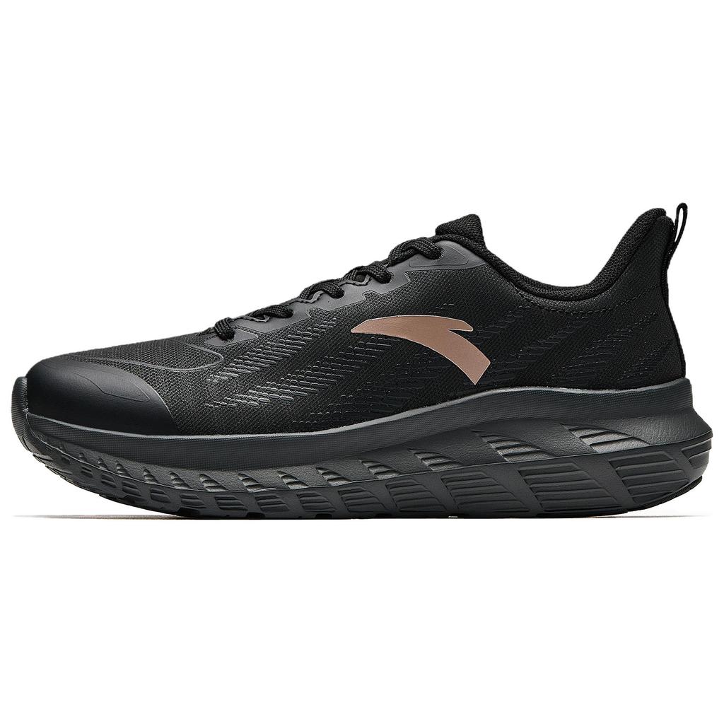 Anta Light Cloud Comfortable Non-Slip Wear-Resistant Low-Top Casual Running Shoes Women Sneaker Black 122435536S-4