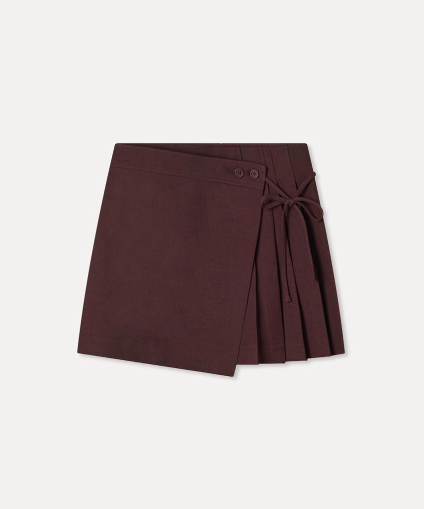 MIXXO Wrap Pleated Skirt_Miwwhg306G