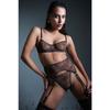 Icon Leopard Patterned Tulle Underwear Set