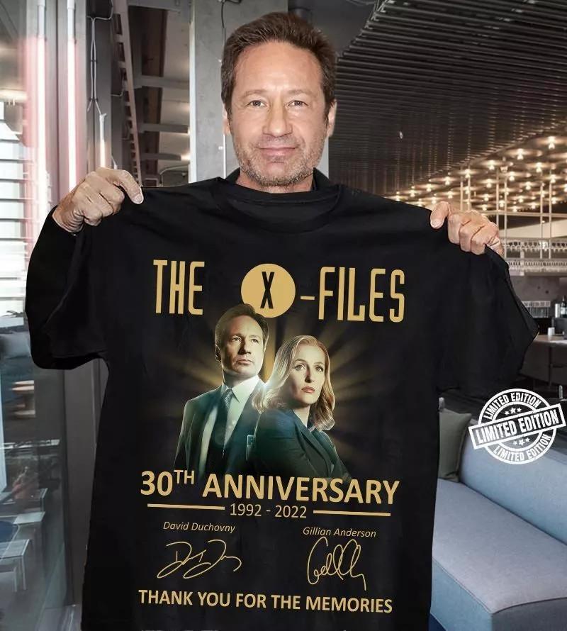 30 Years Anniversary The X-files T Shirt Full Size S-5XL SE589 M