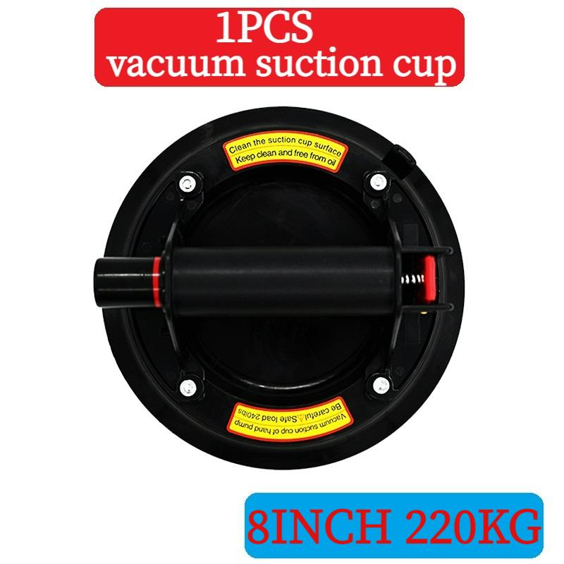 21CM Diameter Vacuum Suction Cup Manual Lift 220kg Load Capacity Heavy Duty Vacuum Lifter For Granite Tile 8 Inch Suction Cup
