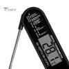 Lebensmittelthermometer, leicht ablesbares digitales Fleischthermometer, wasserdicht, faltbar, Kochthermometer für die Küche zu Hause