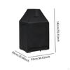 Firepit Cover Outdoor Fireplace Protective Convenient Furniture Falling Leaves Practical
