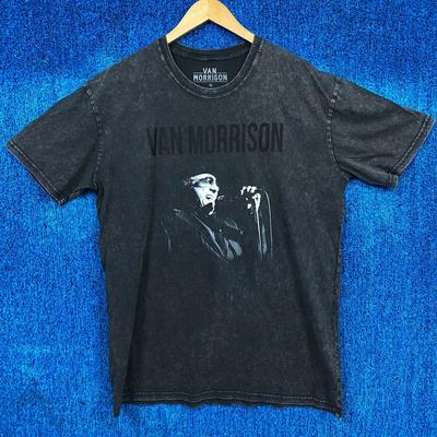 Van Morrison Live Show Performing Folk Rock Legende T-Shirt XL Unisex T-Shirt