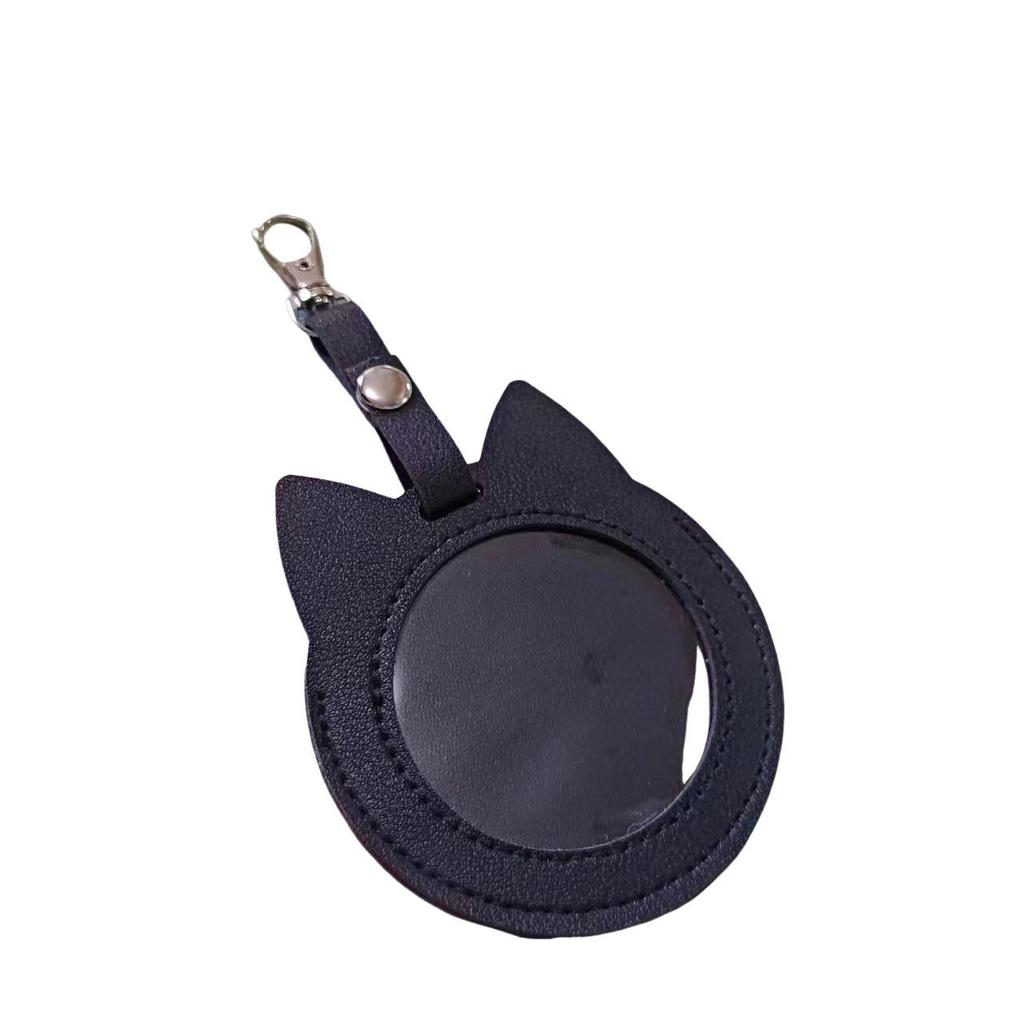 Baji Anime Leather Case: Protective Transparent Display Pendant & Badge Medal Boarding Pass Holder.
