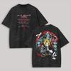 Alphonse Elric Fullmetal Alchemist Grafische Print T-shirt Mannen Vrouwen Ronde Hals Katoen Vintage Gewassen Zomer Nieuw T-shirt Los Casual Oversized Harajuku Mode