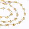 14K Gold Plated Brass Metal Thick Wide Big Chains For Making Necklace Accessories DIY Jewelry Making Chains Multi Styles