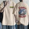 Tralalero Tralala Funny Italian Brainrot Meme Print Cotton Tshirt Summer Men Women Short Sleeve Tees Casual Sports Oversized Top