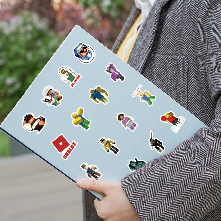 Roblox Stickers 100 Pcs Cartoon Game Waterproof Vinyl Stickers For Laptop Water Bottle Skateboard Journal Kids Teens DIY Decor