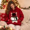 Felpa con cappuccio unisex alla moda a maniche lunghe con tasca per cane, felpa calda casual larga per l'uso quotidiano