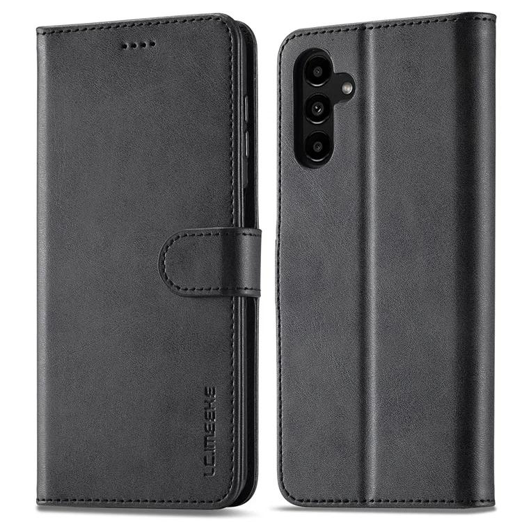 

For Samsung Galaxy A25 5G (Global) (161.0 x 76.5 x 8.3mm) Leather Case with Wallet Stand