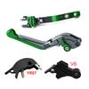 Adjustable Clutch Brake Lever fit for YAMAHA XSR900 XSR900GP MT-09 24-25 Green