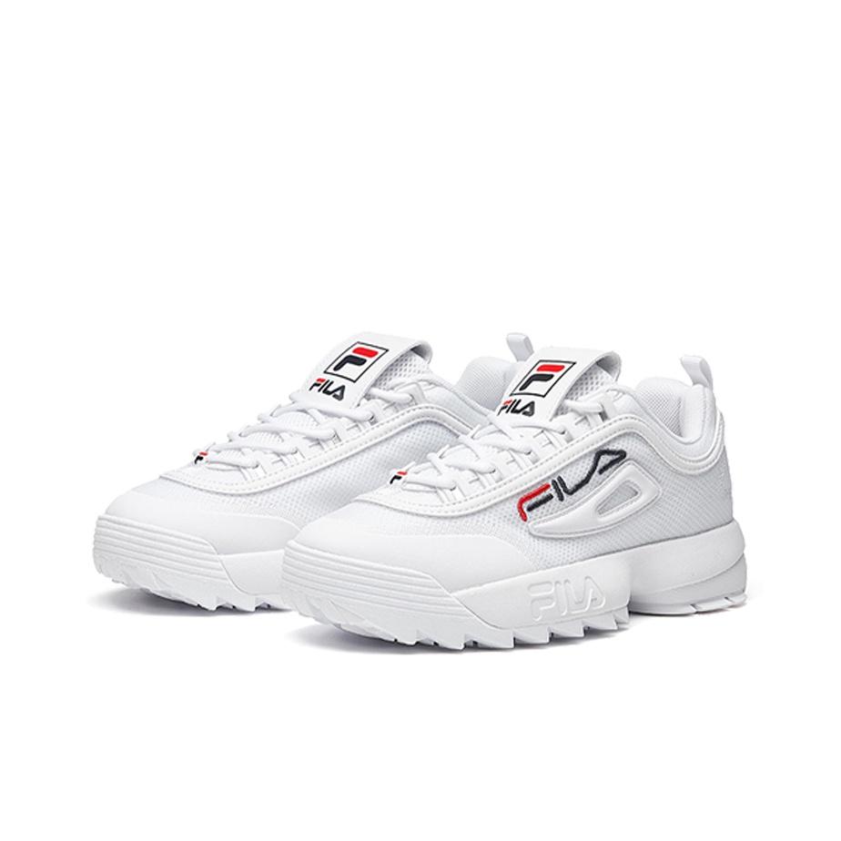 New FILA Disruptor Sneakers White Women's F12W021410FWT