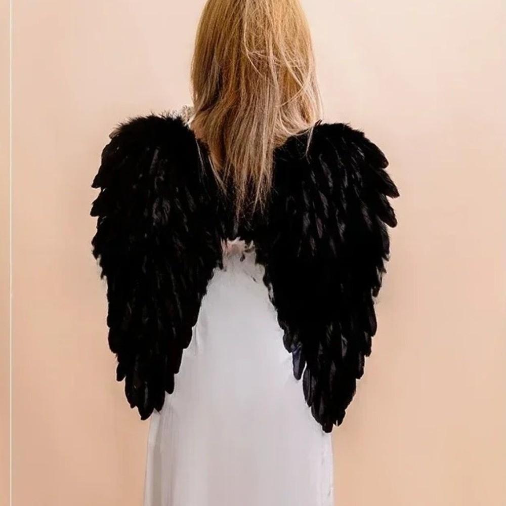 Foto Requisiten Engelsfeder Flügel Groß Halloween Flügel Junggesellinnenabschied Zubehör