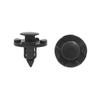Rivet Clips, Fasteners, Push Type, Trim Clips, Plastic, 0.3 Inches (8 Mm), Panel