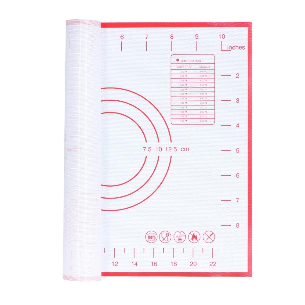 Non Stick Non Slip Silicone Baking Mat Food Grade Silicone Non-Slip Baking Mat Dough Kneading