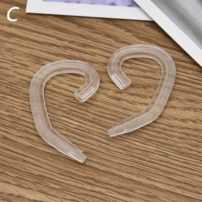 Buy 1pair Fashion Hook Hanger Headset Silicone Clip Ear Hook Earphone
