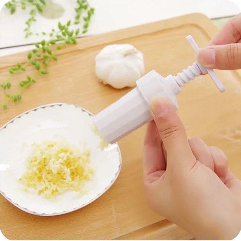 Garlic Mud Artifact 304 Stainless Steel Garlic Mortar Household Kitchen Utensils Stirring, Smashing and Smashing Garlic Ring Garlic Press