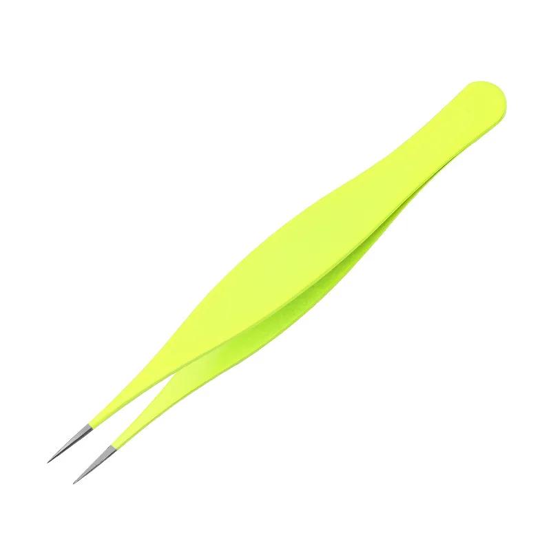 Neuer super spitzer Akne-Clip Akne-Nadel Wimpern-Verpflanzungsclip Mitesser-Clip Falsche Wimpern Pinzette Wimpern-Pinzette