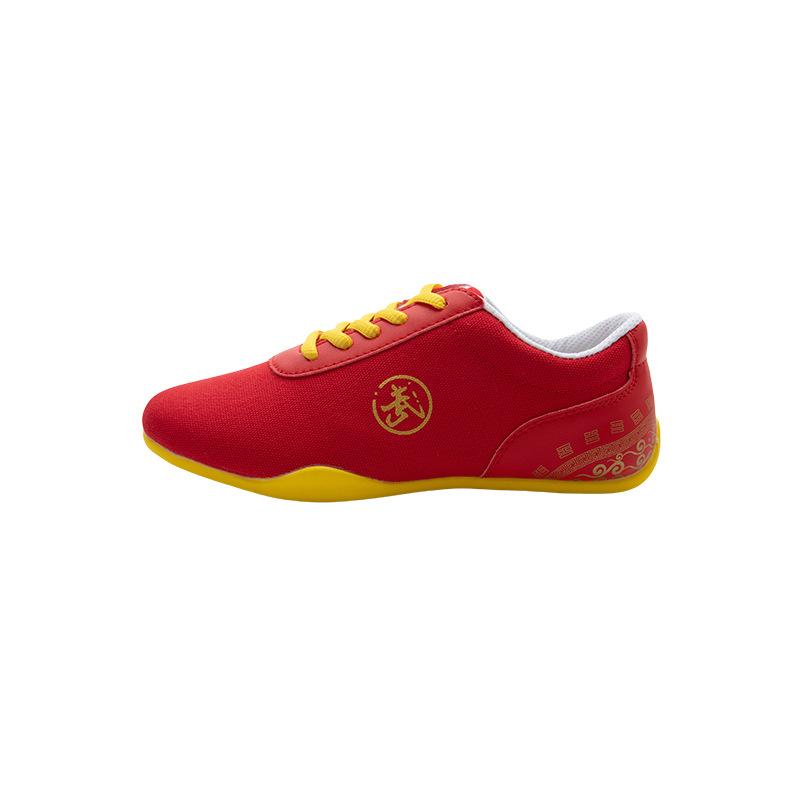 Fitness Tai Chi Shoes Soft Soled Kung Fu Performance Training Shoes Canvas Karate Martial Arts Shoes SPORTS Taekwondo Cloth Shoe