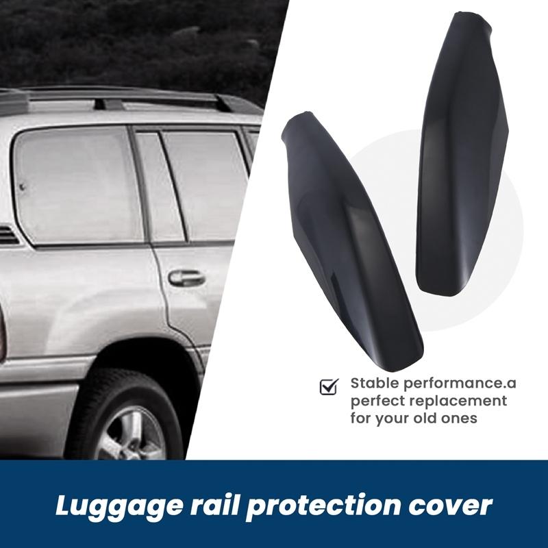 A16P-Car Roof Rack Cover Baggage Slide Rail Protection Lid 6349260040 For Toyota Land Cruiser Prado LC120 03-09