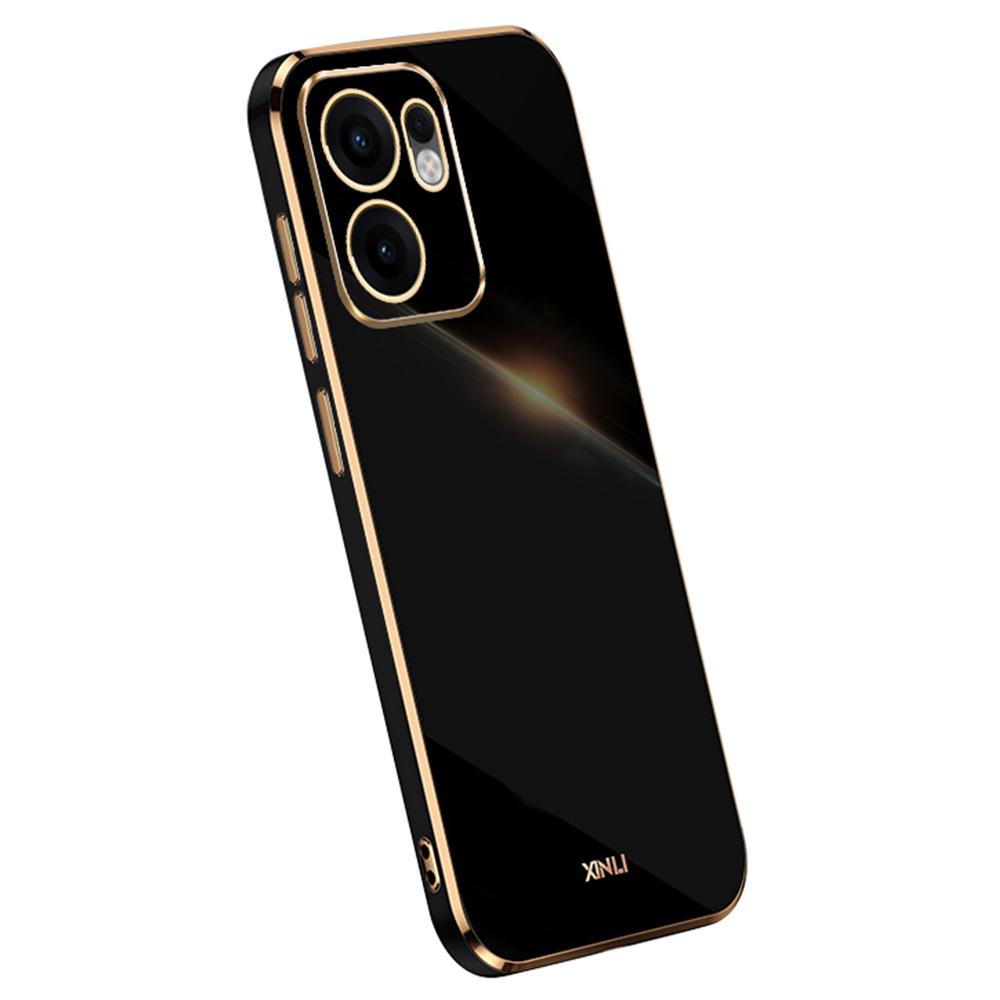 XINLI For Oppo Reno13 F 5G Case TPU Phone Cover with Electroplating Frame